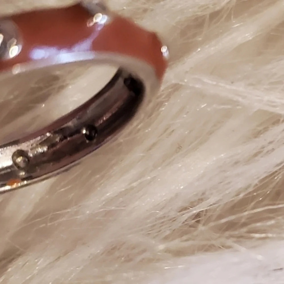 Enamel and sterling band NWT‎ 7 - Picture 3 of 4